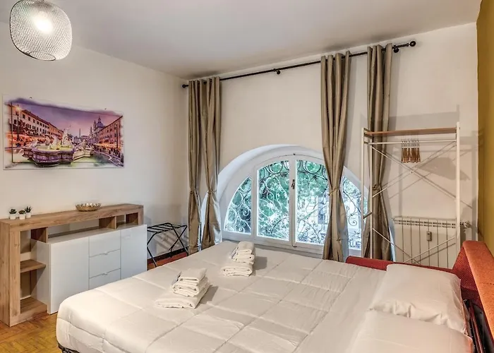 Dimora Lunetta - Modern Flat In Vatican District 公寓 罗马