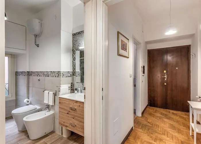 Dimora Lunetta - Modern Flat In Vatican District 公寓 *