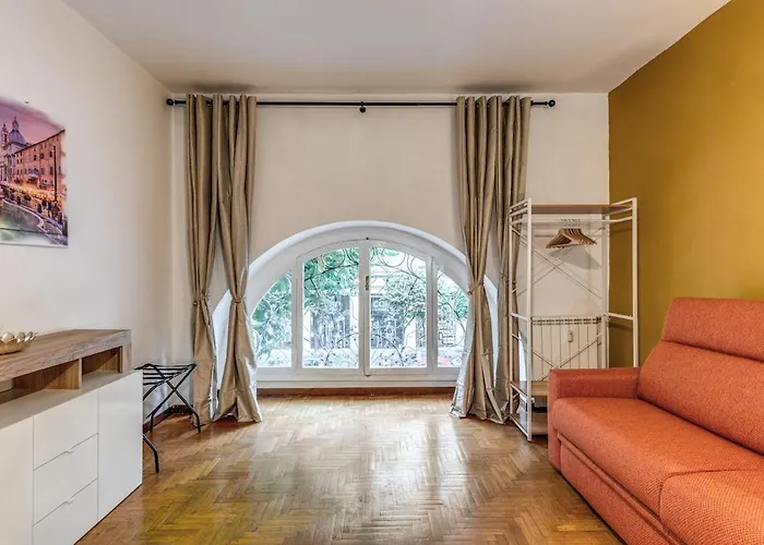 公寓 Dimora Lunetta - Modern Flat In Vatican District *